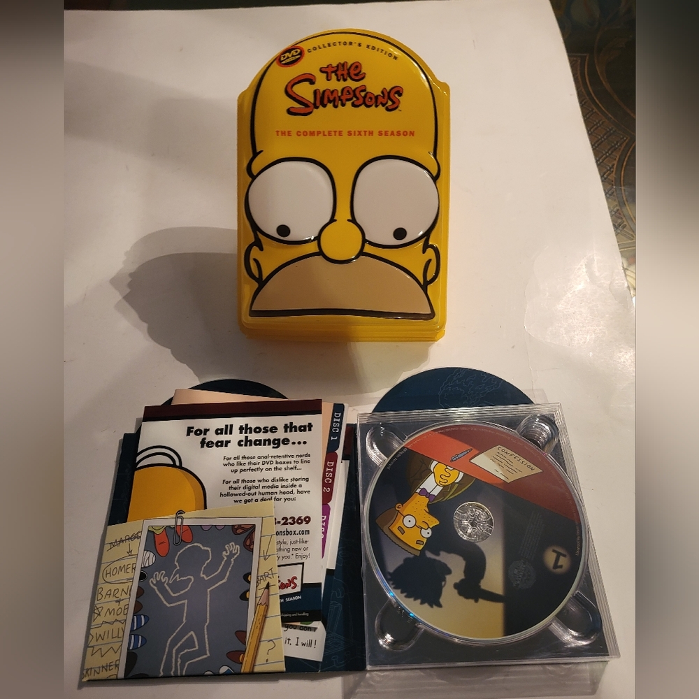The Simpsons Complete Sixth Season EUC